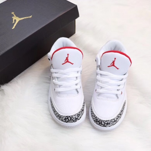 Replica Air Jordan 3 III Kids Shoes For Kids #518161 $46.00 USD for Wholesale