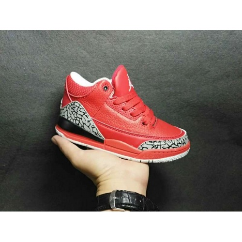 Air Jordan 3 III Kids Shoes For Kids #518177 $46.00 USD, Wholesale Replica Air Jordan 3 III Kids shoes