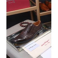 $122.00 USD Salvatore Ferragamo Leather Shoes For Men #516646