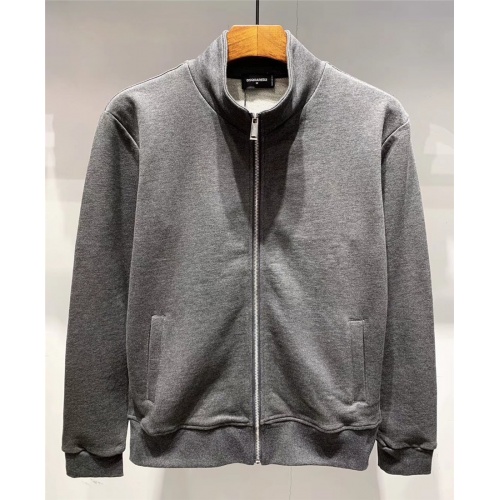 Replica Dsquared Hoodies Long Sleeved For Men #518470 $50.00 USD for Wholesale
