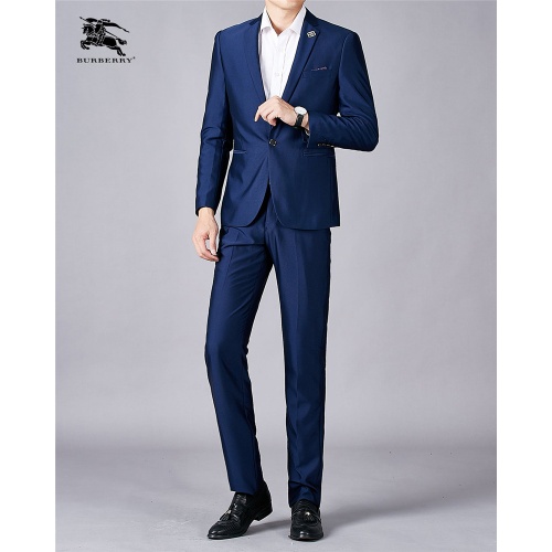 Replica Burberry Two-Piece Suits Long Sleeved For Men #518918 $85.00 USD for Wholesale