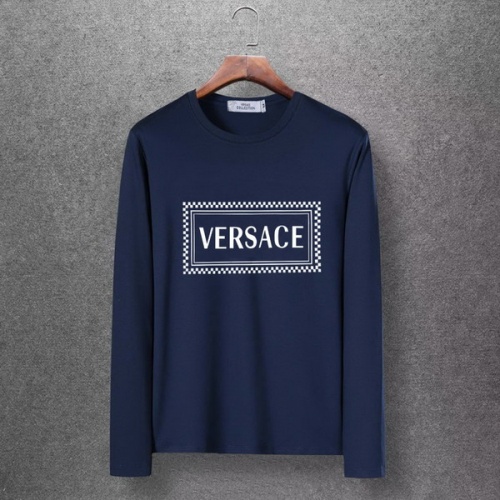 Versace T-Shirts Long Sleeved For Men #519399 $29.00 USD, Wholesale Replica Versace T-Shirts