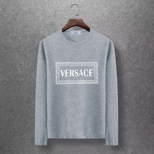Versace T-Shirts Long Sleeved For Men #519401 $29.00 USD, Wholesale Replica Versace T-Shirts