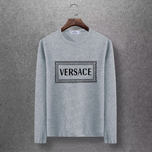 Versace T-Shirts Long Sleeved For Men #519402 $29.00 USD, Wholesale Replica Versace T-Shirts