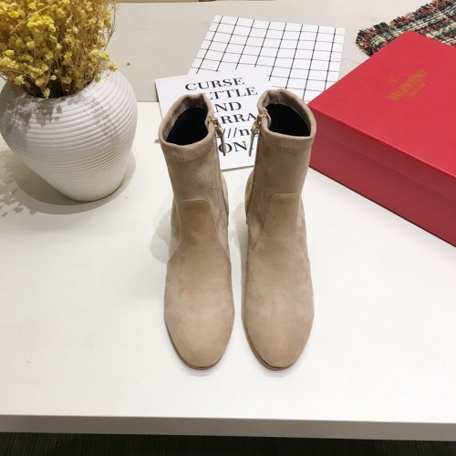 Replica Valentino Boots For Women #519544 $76.00 USD for Wholesale