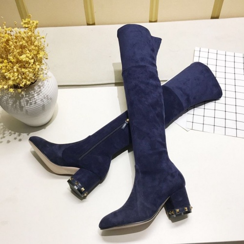 Replica Valentino Boots For Women #519550 $76.00 USD for Wholesale