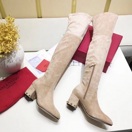 Replica Valentino Boots For Women #519551 $76.00 USD for Wholesale