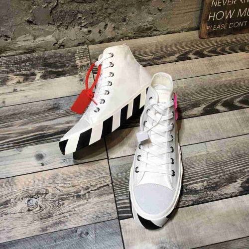 Replica OFF-White High Tops Shoes For Men #519740 $80.00 USD for Wholesale