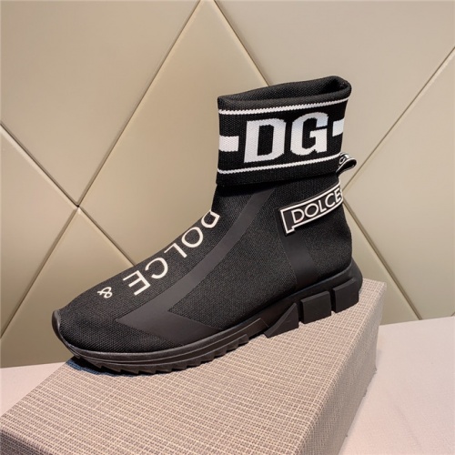 Replica Dolce & Gabbana D&G Boots For Men #521577 $78.00 USD for Wholesale