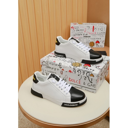 Replica D&G High Top Shoes For Men #521603 $82.00 USD for Wholesale