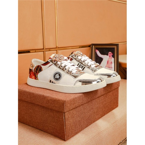 Versace Fashion Shoes For Men #521886 $72.00 USD, Wholesale Replica Versace Flat Shoes