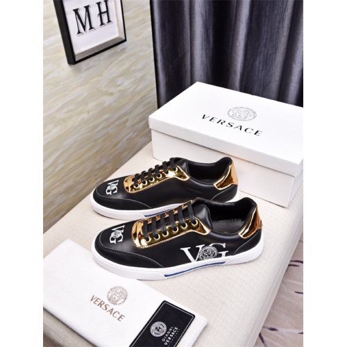 Replica Versace Fashion Shoes For Men #521890 $78.00 USD for Wholesale