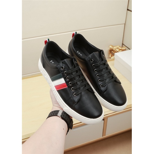 Versace Fashion Shoes For Men #521897 $60.00 USD, Wholesale Replica Versace Flat Shoes