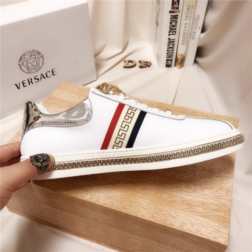 Replica Versace Fashion Shoes For Men #521898 $75.00 USD for Wholesale
