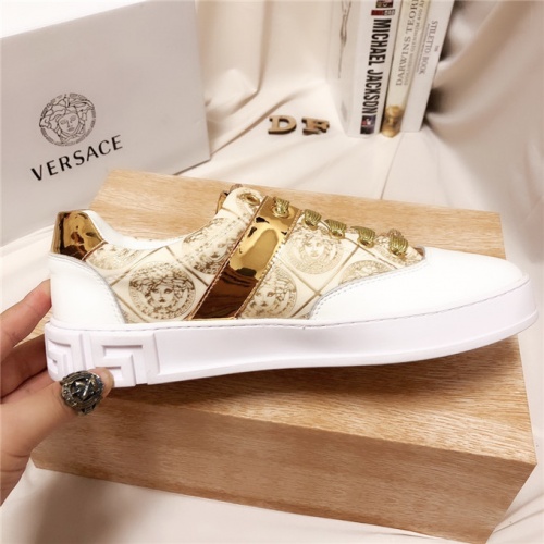 Replica Versace Fashion Shoes For Men #521900 $75.00 USD for Wholesale