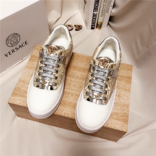 Replica Versace Fashion Shoes For Men #521901 $75.00 USD for Wholesale