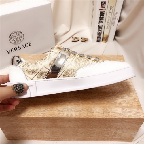 Replica Versace Fashion Shoes For Men #521901 $75.00 USD for Wholesale
