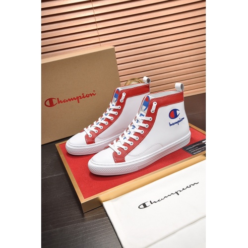 Replica Champion High Tops Shoes For Men #521964 $85.00 USD for Wholesale