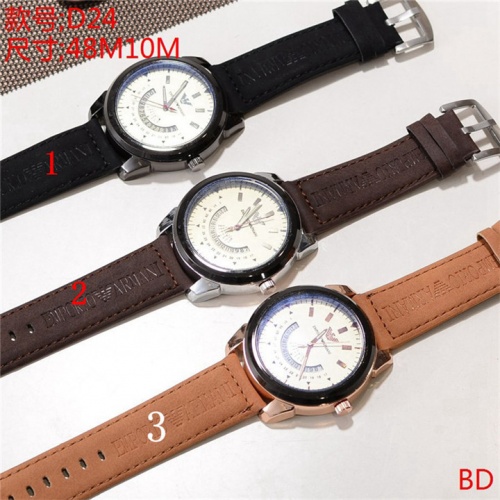 Armani Watches #523355 $22.00 USD, Wholesale Replica Armani Watches