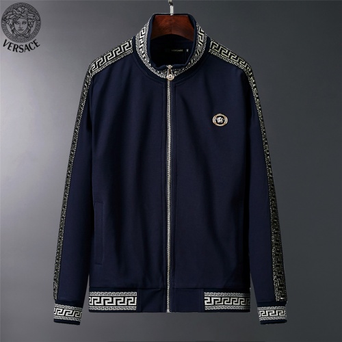 Replica Versace Tracksuits Long Sleeved For Men #523415 $98.00 USD for Wholesale