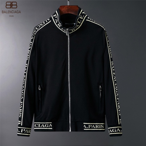 Replica Balenciaga Tracksuits Long Sleeved For Men #523418 $98.00 USD for Wholesale