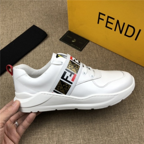 Replica Fendi Casual Shoes For Men #524166 $80.00 USD for Wholesale