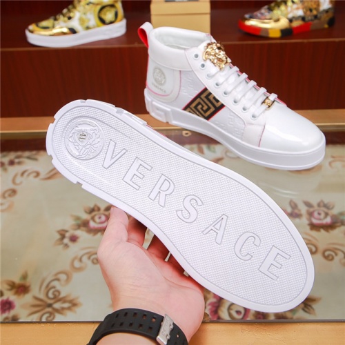 Replica Versace High Tops Shoes For Men #524338 $76.00 USD for Wholesale