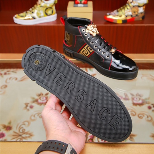 Replica Versace High Tops Shoes For Men #524339 $76.00 USD for Wholesale