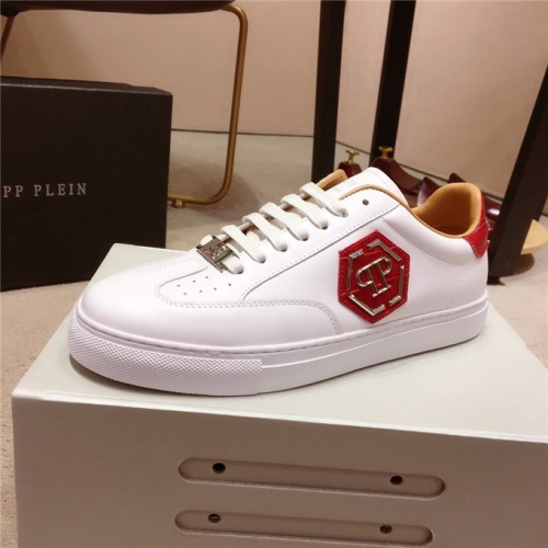 Philipp Plein Shoes For Men #524488 $80.00 USD, Wholesale Replica Philipp Plein PP Casual Shoes