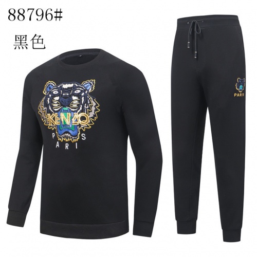 kenzo Tracksuits Long Sleeved For Men #525322 $68.00 USD, Wholesale Replica Kenzo Tracksuits