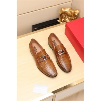 $76.00 USD Ferragamo Leather Shoes For Men #524115