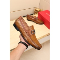 $76.00 USD Ferragamo Leather Shoes For Men #524115