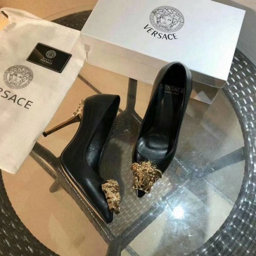 Versace High-Heeled Shoes For Women #525686