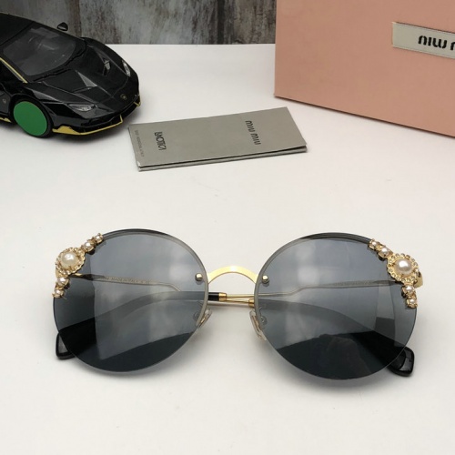 Replica MIU MIU AAA Quality Sunglasses #526068 $54.00 USD for Wholesale