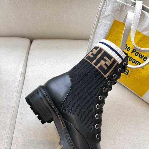 Replica Fendi Fashion Boots For Women #526323 $98.00 USD for Wholesale