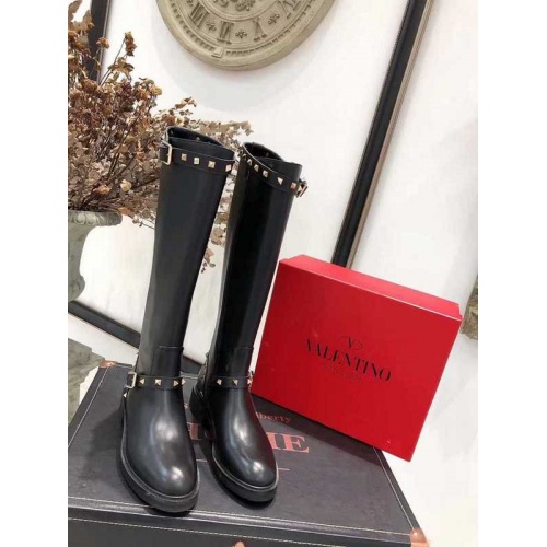 Replica Valentino Boots For Women #526356 $118.00 USD for Wholesale
