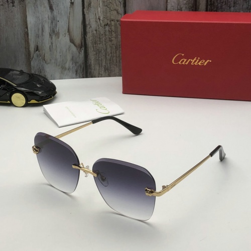 Cartier AAA Quality Sunglasses #526445 $50.00 USD, Wholesale Replica Cartier AAA Quality Sunglassess