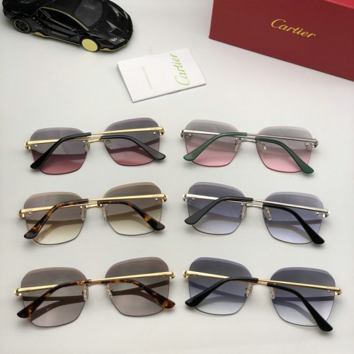 Replica Cartier AAA Quality Sunglasses #526445 $50.00 USD for Wholesale