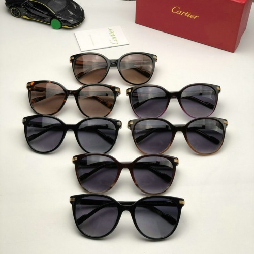 Replica Cartier AAA Quality Sunglasses #526453 $46.00 USD for Wholesale