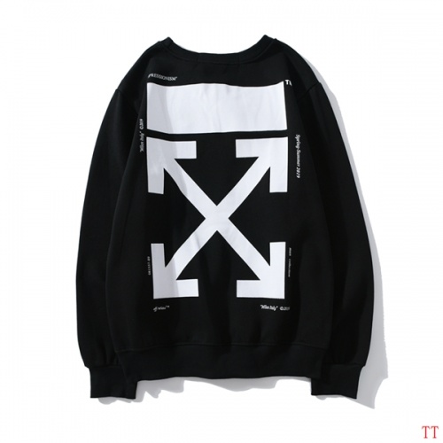 Replica Off-White Hoodies Long Sleeved For Men #527058 $38.00 USD for Wholesale