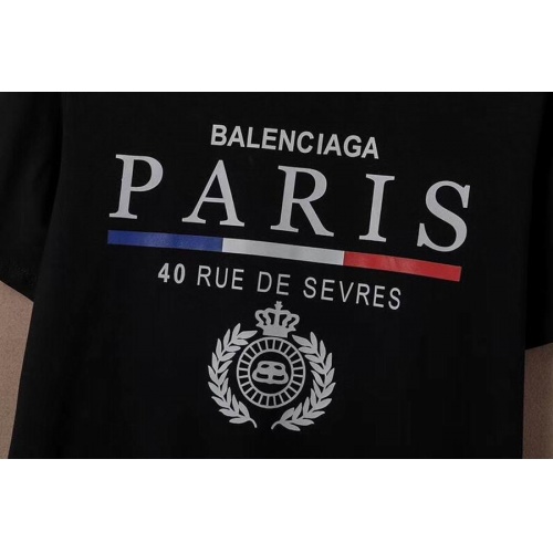 Replica Balenciaga T-Shirts Short Sleeved For Unisex #527202 $25.00 USD for Wholesale