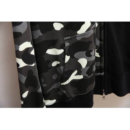 Replica Bape Hoodies Long Sleeved For Men #527221 $73.00 USD for Wholesale