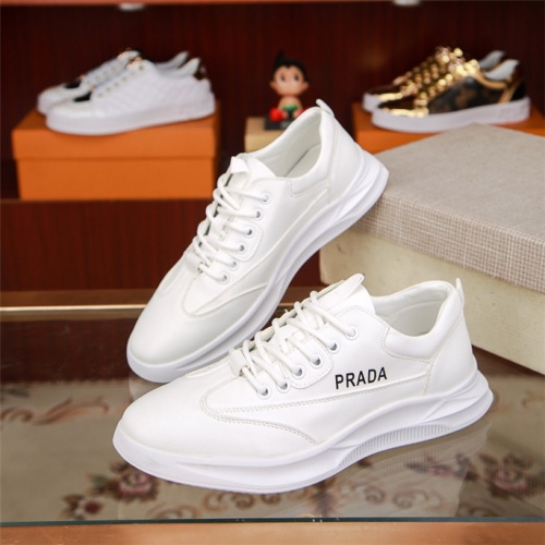 Prada Casual Shoes For Men #527311 $80.00 USD, Wholesale Replica Prada Casual Shoes