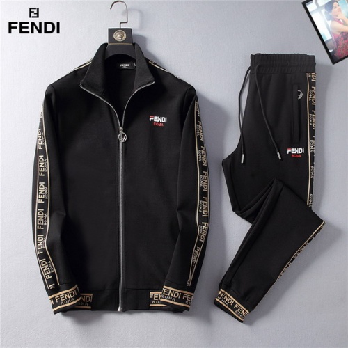 Fendi Tracksuits Long Sleeved For Men #527622 $100.00 USD, Wholesale Replica Fendi Tracksuits