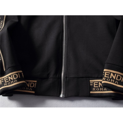 Replica Fendi Tracksuits Long Sleeved For Men #527622 $100.00 USD for Wholesale