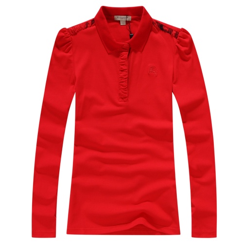Burberry T-Shirts Long Sleeved For Women #527875 $42.00 USD, Wholesale Replica Burberry T-Shirts