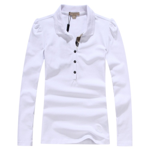Burberry T-Shirts Long Sleeved For Women #527879 $42.00 USD, Wholesale Replica Burberry T-Shirts