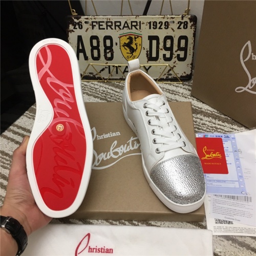 Replica Christian Louboutin CL Casual Shoes For Women #527923 $82.00 USD for Wholesale