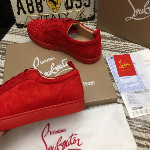 Replica Christian Louboutin CL Casual Shoes For Men #527929 $82.00 USD for Wholesale