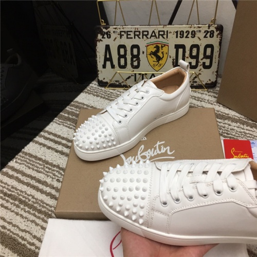 Replica Christian Louboutin CL Casual Shoes For Men #527932 $82.00 USD for Wholesale